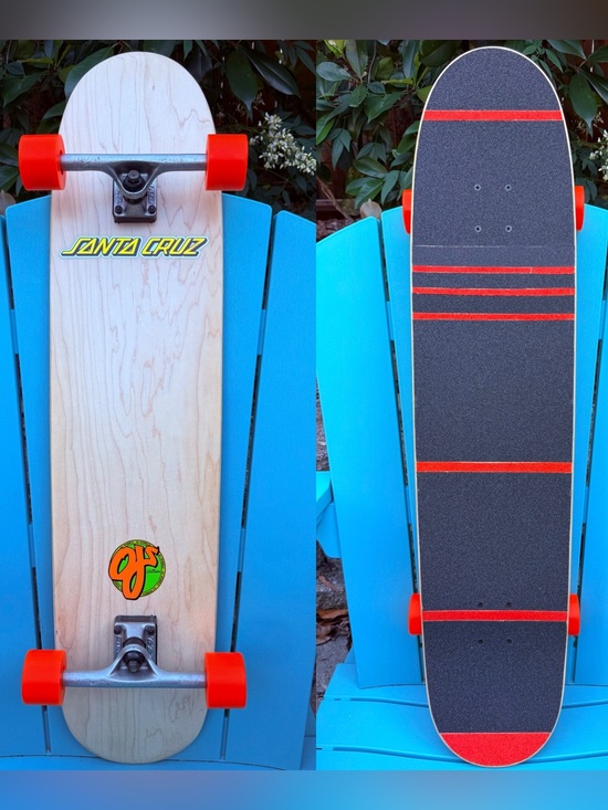 Censored Skateboards Other - Censored Skateboards Vintage Snub Nose Complete Longboard Skateboard - OJ Wheels
